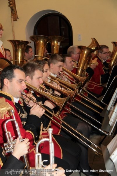 Pracowity początek roku 2014 Orkiestry Dętej z Dobrynina