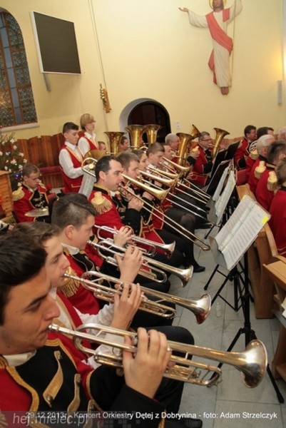 Pracowity początek roku 2014 Orkiestry Dętej z Dobrynina
