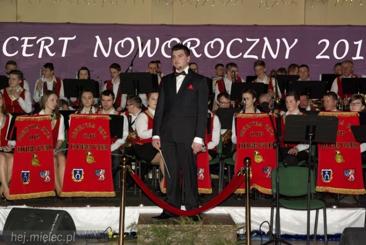 Pracowity początek roku 2014 Orkiestry Dętej z Dobrynina