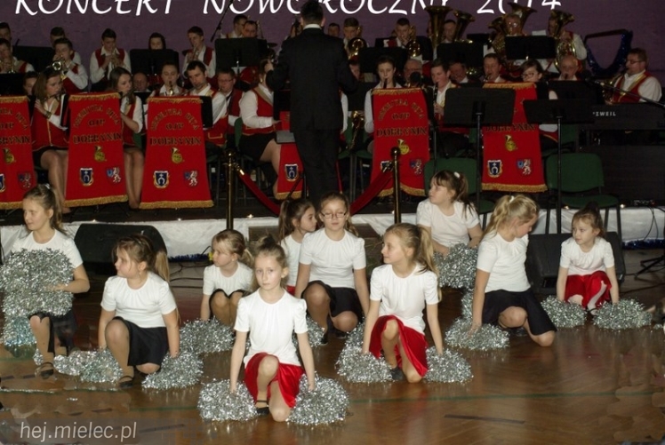 Pracowity początek roku 2014 Orkiestry Dętej z Dobrynina