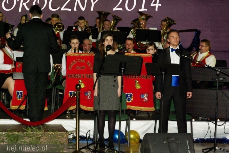 Pracowity początek roku 2014 Orkiestry Dętej z Dobrynina