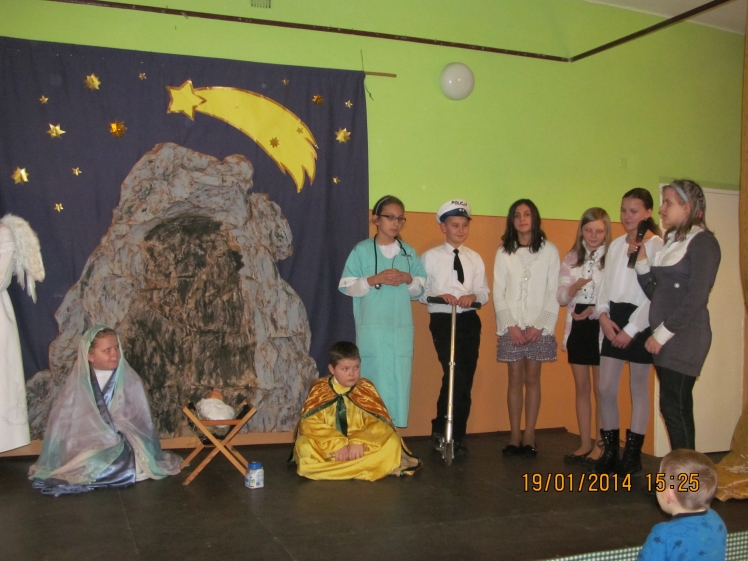 Jasełka w Domu Strażaka w Wampierzowie