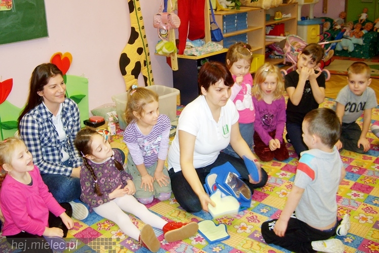 Niecodzienne spotkanie przedszkolaków z wychowankami OREW