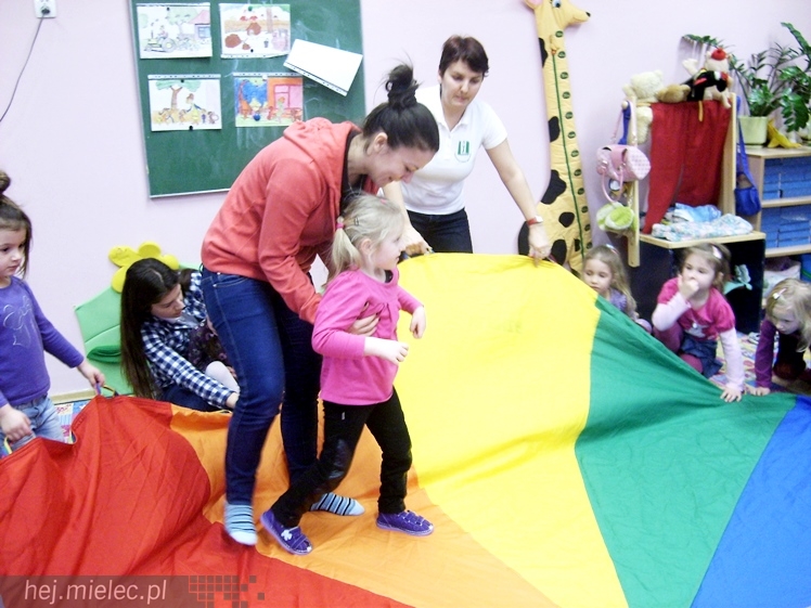 Niecodzienne spotkanie przedszkolaków z wychowankami OREW