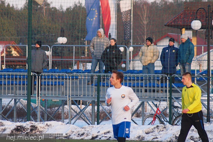Strzelanina w sparingu Stali Mielec. Trzecioligowa Wierna rozbita