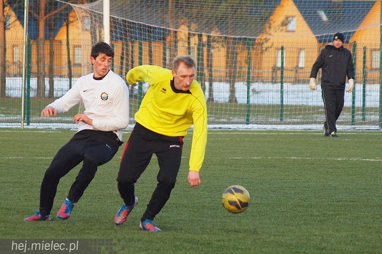 Strzelanina w sparingu Stali Mielec. Trzecioligowa Wierna rozbita