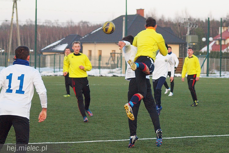 Strzelanina w sparingu Stali Mielec. Trzecioligowa Wierna rozbita