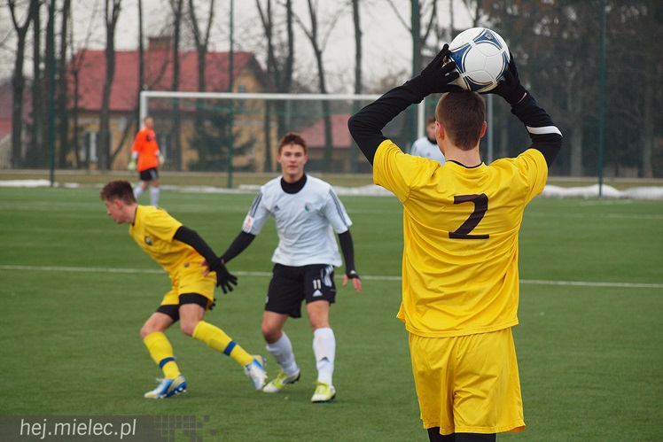 Juniorzy Stali Mielec sparowali z Legią Warszawa
