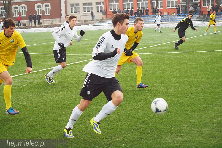 Juniorzy Stali Mielec sparowali z Legią Warszawa