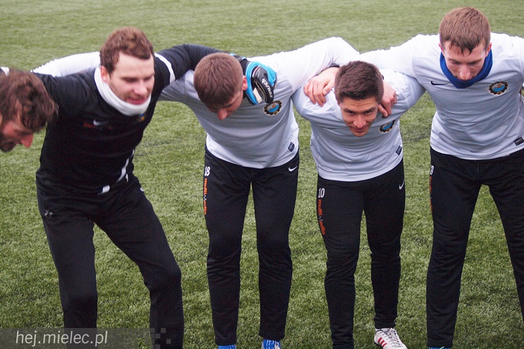 Sparingowa porażka FKS Stali Mielec. Pierwszoligowiec zagrał agresywnie