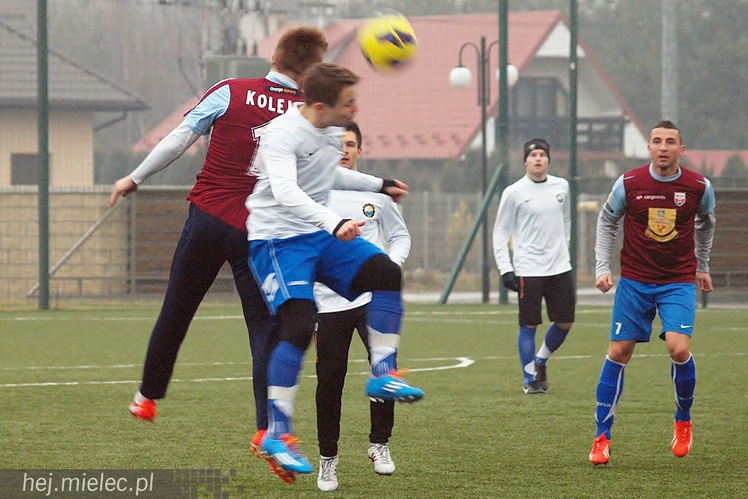 Sparingowa porażka FKS Stali Mielec. Pierwszoligowiec zagrał agresywnie