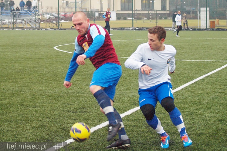Sparingowa porażka FKS Stali Mielec. Pierwszoligowiec zagrał agresywnie