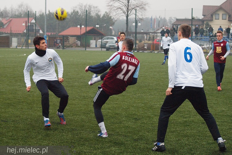 Sparingowa porażka FKS Stali Mielec. Pierwszoligowiec zagrał agresywnie