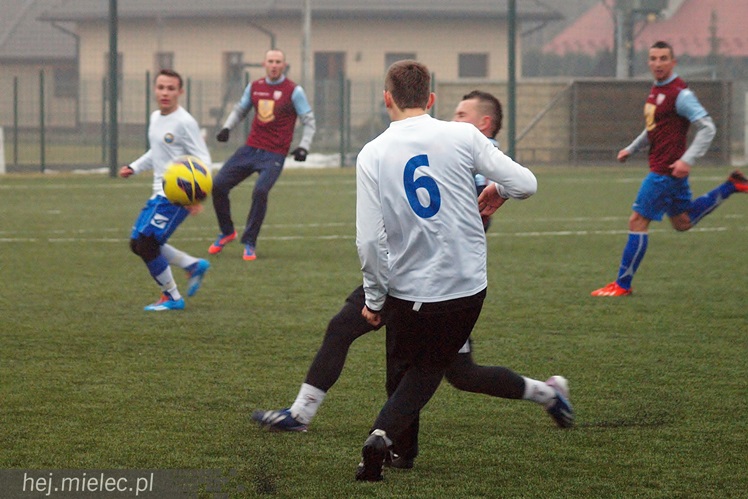Sparingowa porażka FKS Stali Mielec. Pierwszoligowiec zagrał agresywnie