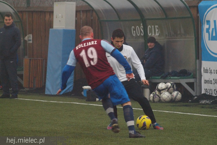 Sparingowa porażka FKS Stali Mielec. Pierwszoligowiec zagrał agresywnie