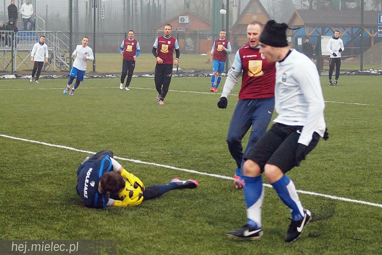 Sparingowa porażka FKS Stali Mielec. Pierwszoligowiec zagrał agresywnie