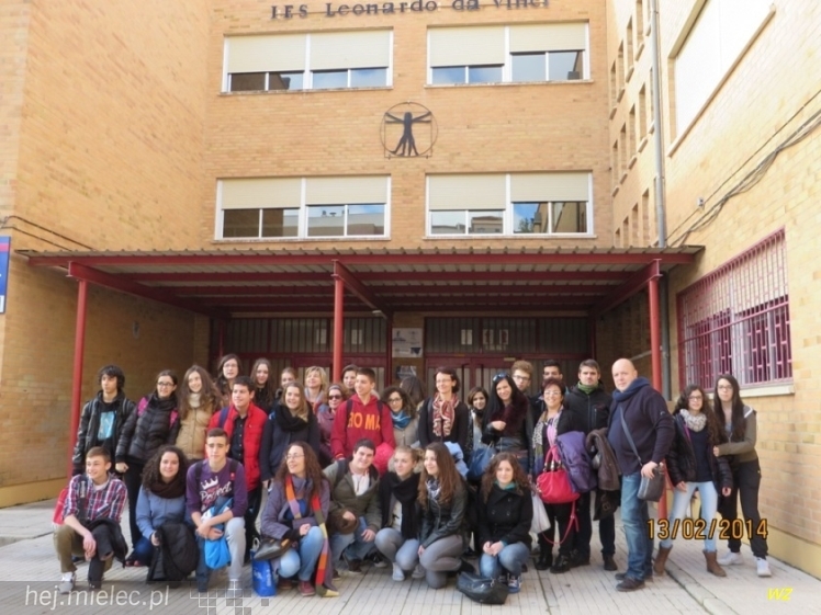 Uczniowie ZSB w krainie Don Kichote