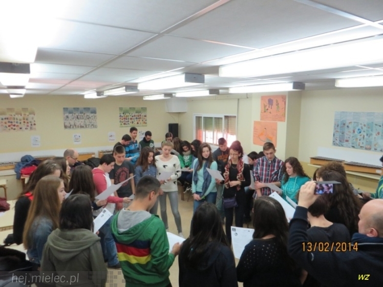 Uczniowie ZSB w krainie Don Kichote