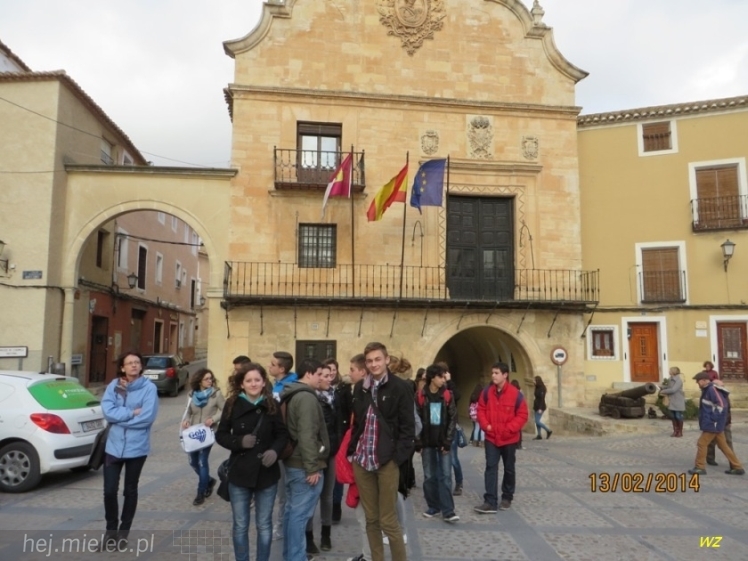 Uczniowie ZSB w krainie Don Kichote