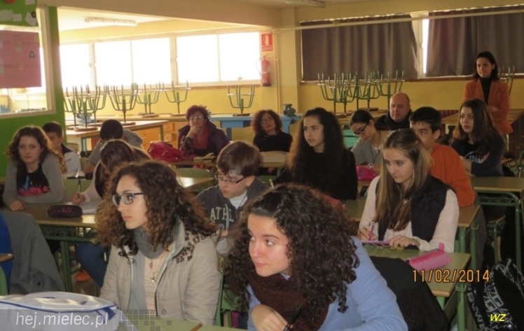 Uczniowie ZSB w krainie Don Kichote