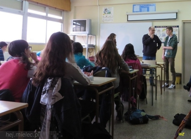 Uczniowie ZSB w krainie Don Kichote