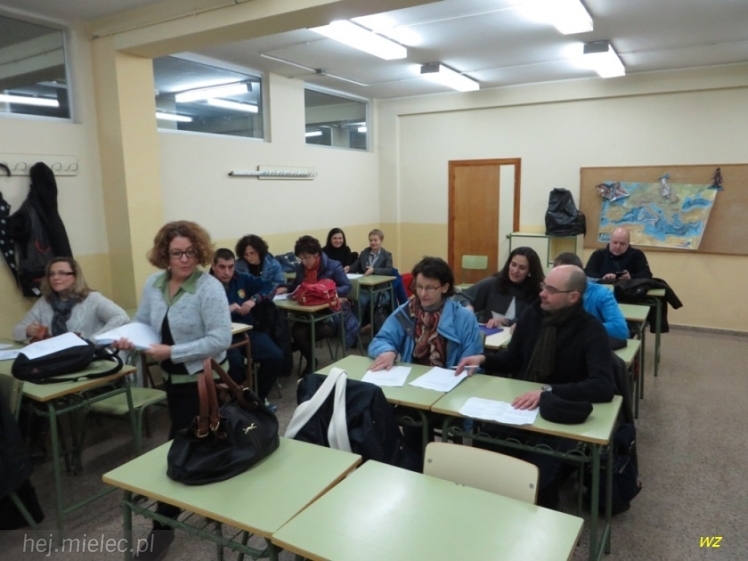 Uczniowie ZSB w krainie Don Kichote