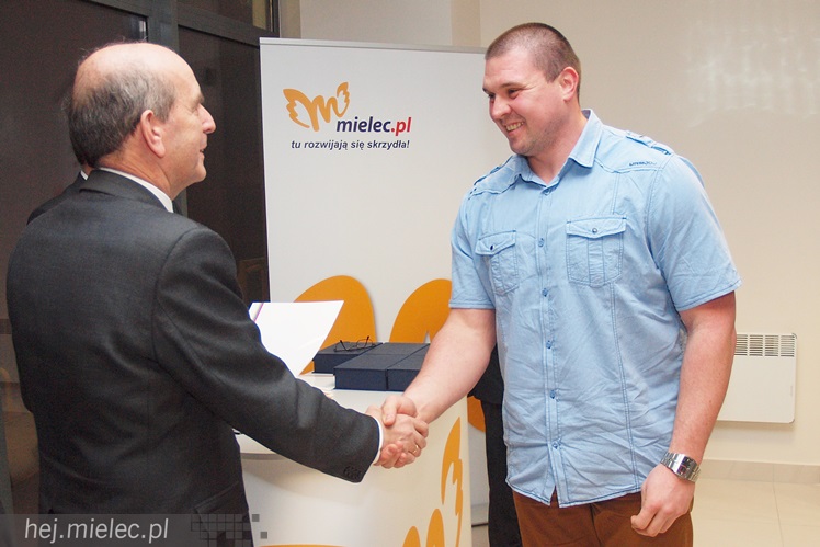 Prezydent nagrodził najlepszych mieleckich sportowców