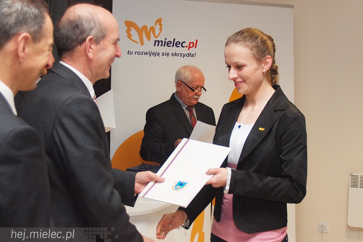 Prezydent nagrodził najlepszych mieleckich sportowców