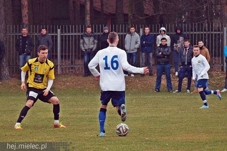 Porażka z Sandecją Nowy Sącz w meczu sparingowym