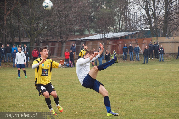 Porażka z Sandecją Nowy Sącz w meczu sparingowym
