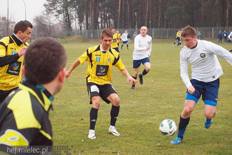 Porażka z Sandecją Nowy Sącz w meczu sparingowym