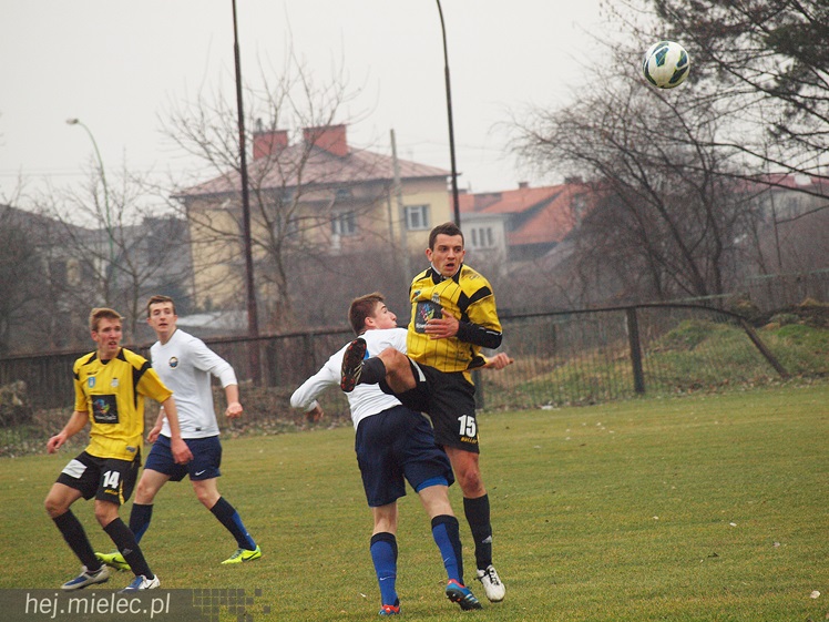 Porażka z Sandecją Nowy Sącz w meczu sparingowym