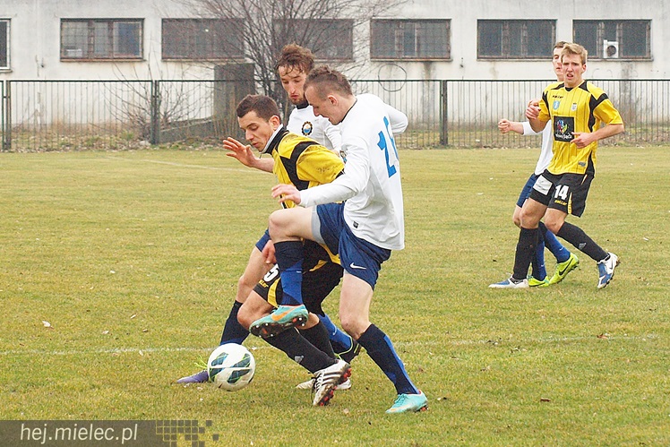Porażka z Sandecją Nowy Sącz w meczu sparingowym