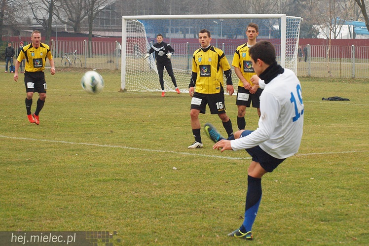 Porażka z Sandecją Nowy Sącz w meczu sparingowym