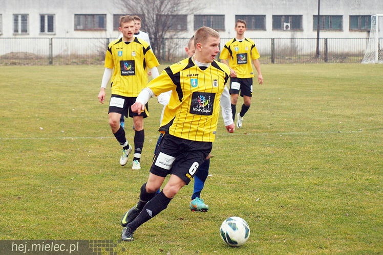 Porażka z Sandecją Nowy Sącz w meczu sparingowym
