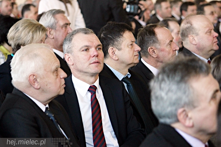 Uroczystość nadania imienia Leszka Deptuły Gimnazjum w Wadowicach Górnych