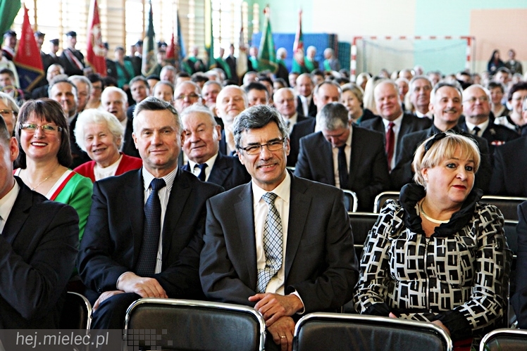 Uroczystość nadania imienia Leszka Deptuły Gimnazjum w Wadowicach Górnych
