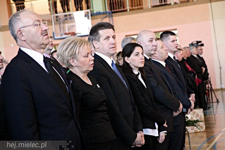 Uroczystość nadania imienia Leszka Deptuły Gimnazjum w Wadowicach Górnych