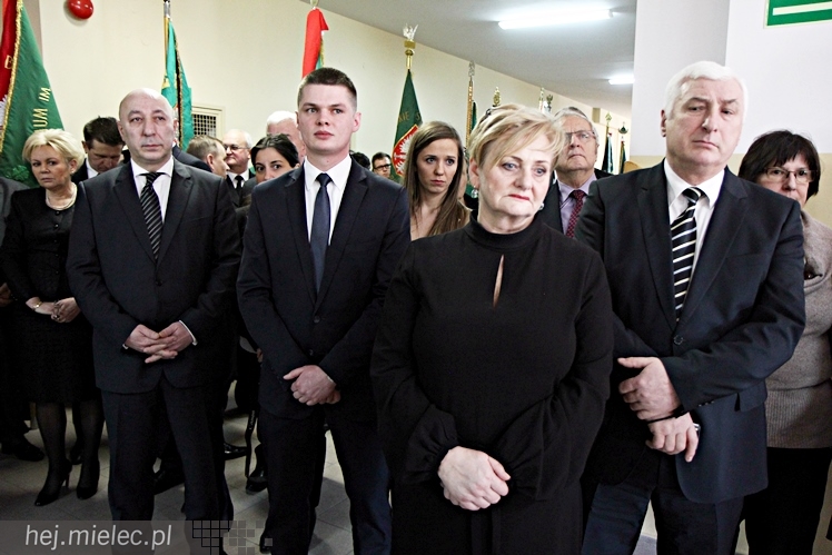 Uroczystość nadania imienia Leszka Deptuły Gimnazjum w Wadowicach Górnych