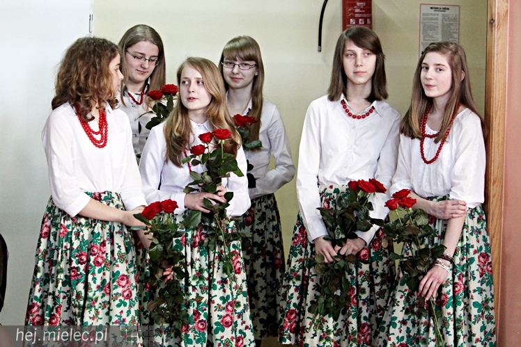 Uroczystość nadania imienia Leszka Deptuły Gimnazjum w Wadowicach Górnych