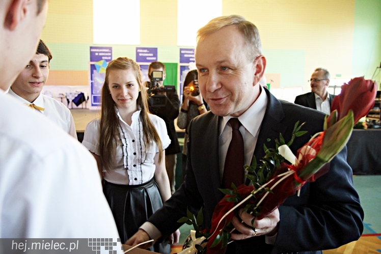 Uroczystość nadania imienia Leszka Deptuły Gimnazjum w Wadowicach Górnych