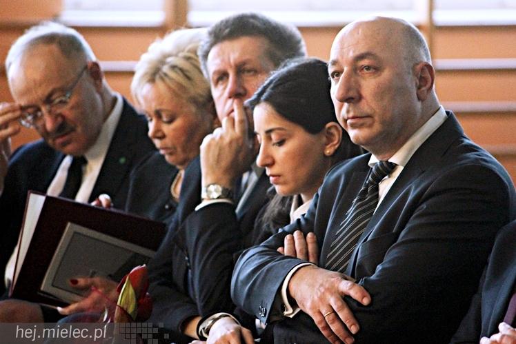 Uroczystość nadania imienia Leszka Deptuły Gimnazjum w Wadowicach Górnych
