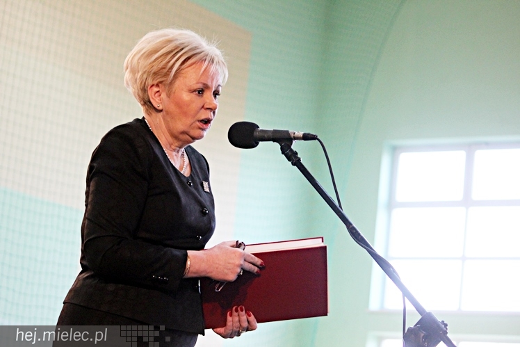 Uroczystość nadania imienia Leszka Deptuły Gimnazjum w Wadowicach Górnych