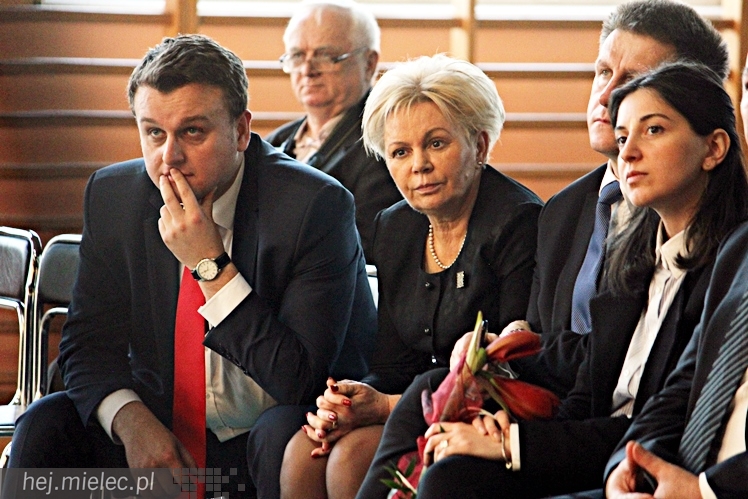 Uroczystość nadania imienia Leszka Deptuły Gimnazjum w Wadowicach Górnych