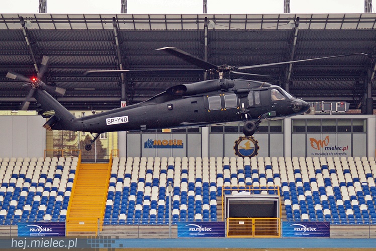 Black Hawk nad Stadionem Miejskim