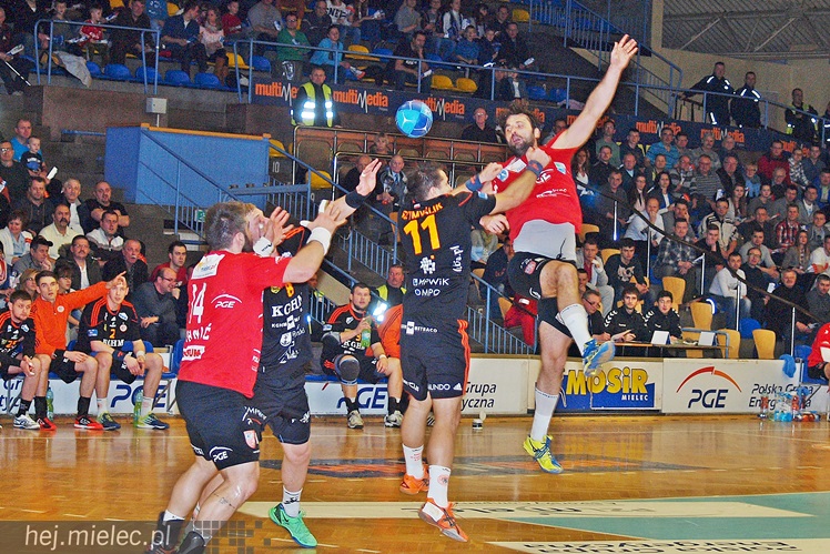 PGE Stal Mielec pokonała Zagłębie Lubin w meczu PGNiG Superligi piłkarzy ręcznych