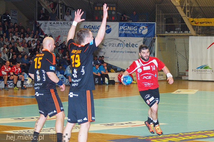 PGE Stal Mielec pokonała Zagłębie Lubin w meczu PGNiG Superligi piłkarzy ręcznych