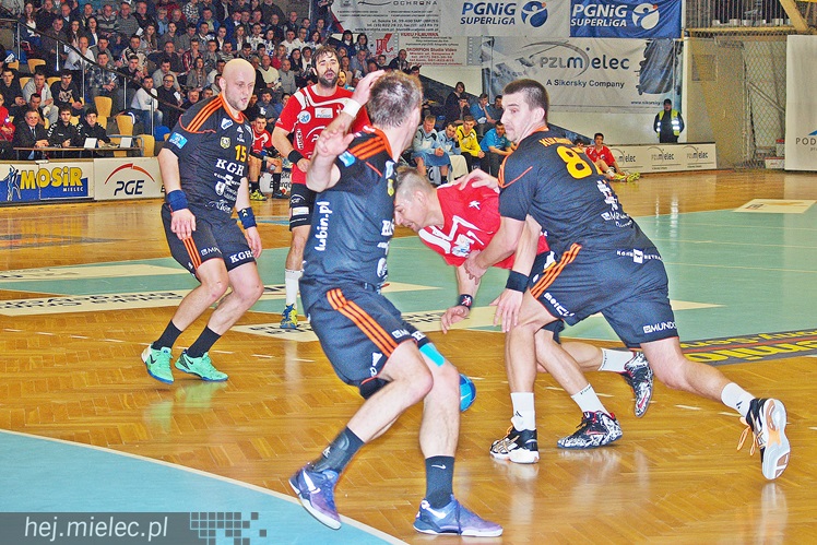 PGE Stal Mielec pokonała Zagłębie Lubin w meczu PGNiG Superligi piłkarzy ręcznych