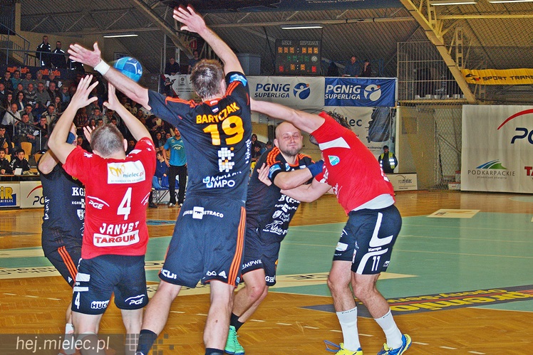 PGE Stal Mielec pokonała Zagłębie Lubin w meczu PGNiG Superligi piłkarzy ręcznych
