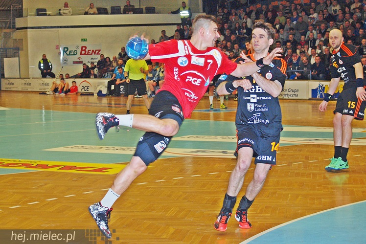 PGE Stal Mielec pokonała Zagłębie Lubin w meczu PGNiG Superligi piłkarzy ręcznych